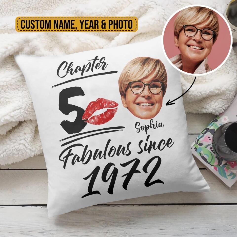 Chapter Fabulous Custom Pillow Birthday Gift For Mom