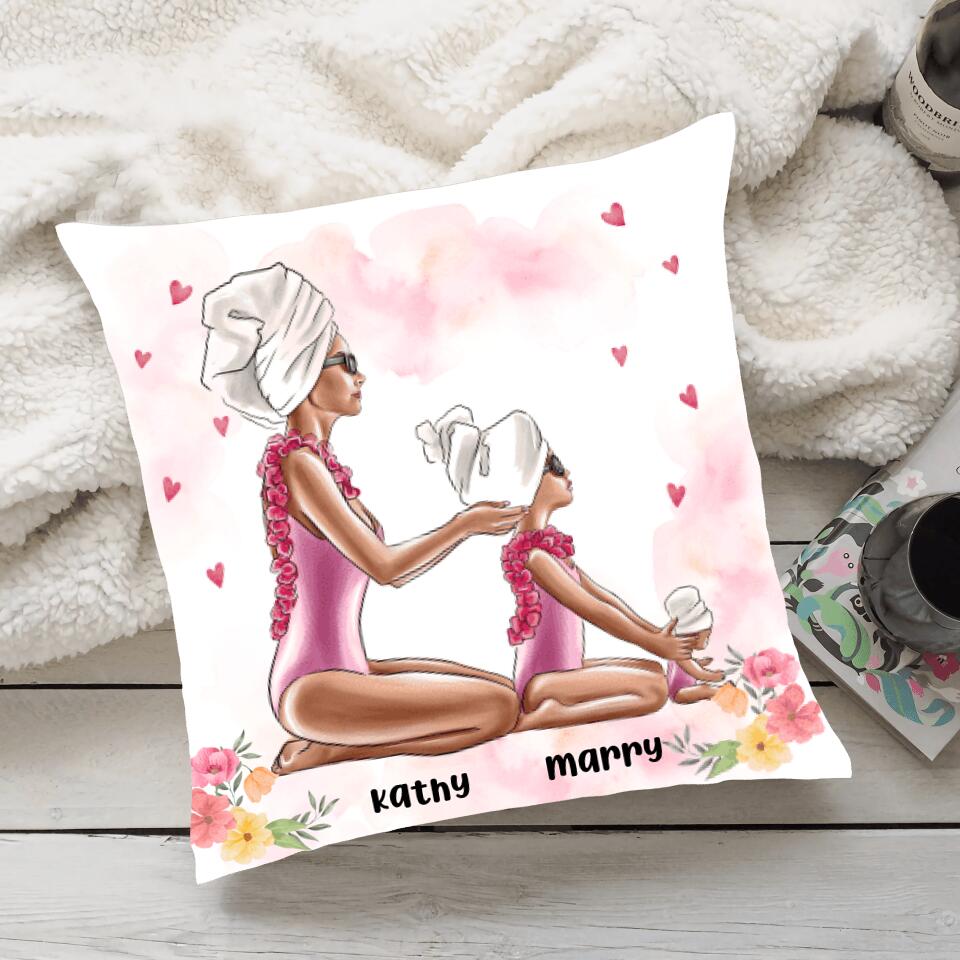 Like Mother Like Daughter Custom Pillow Anniversary Gift For Daughter