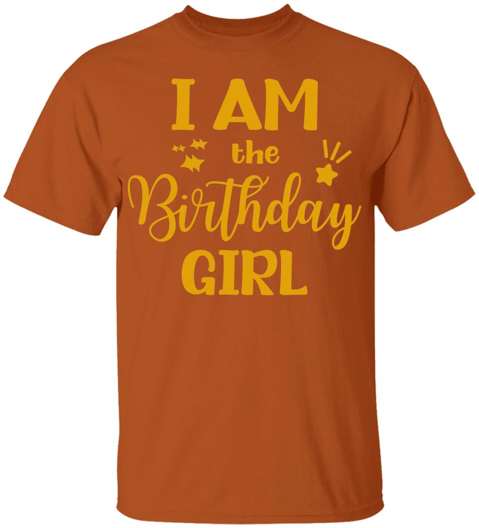 Birthday Girl And Crew Custom Tshirt Matching Tshirt For Family Birthday Gift For Daughter