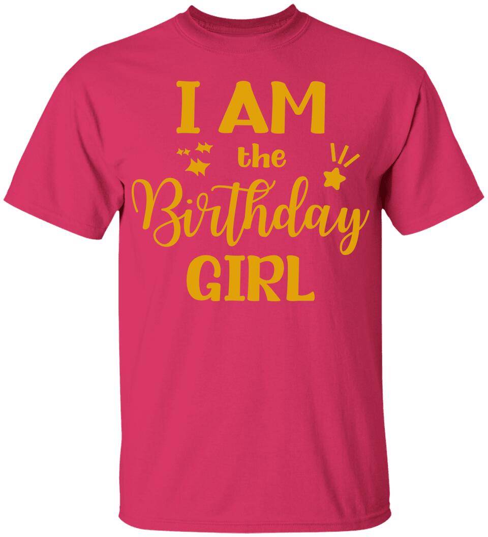 Birthday Girl And Crew Custom Tshirt Matching Tshirt For Family Birthday Gift For Daughter
