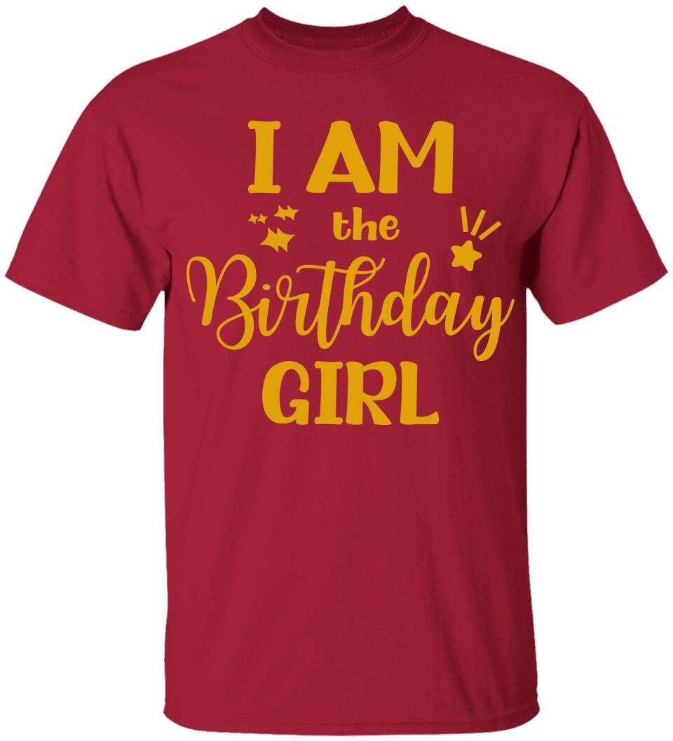Birthday Girl And Crew Custom Tshirt Matching Tshirt For Family Birthday Gift For Daughter