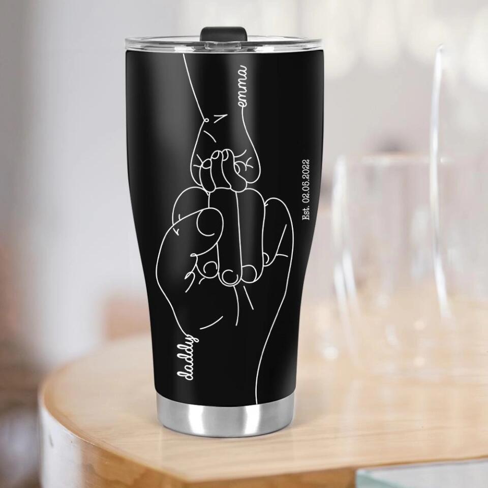 Oh Crap Like Father Like Daughter Like Mother Like Son Custom Tumbler Anniversary Gift