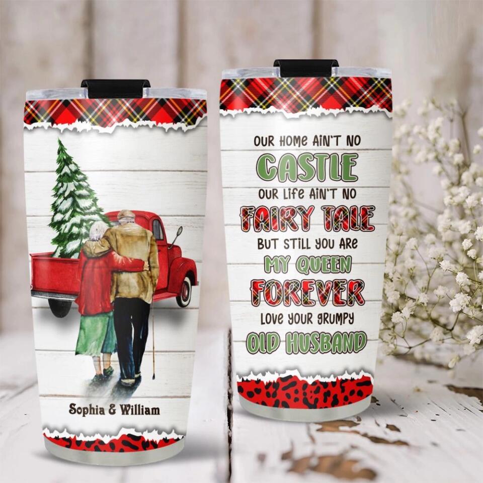 You Are My Queen Forever Personalized Tumbler