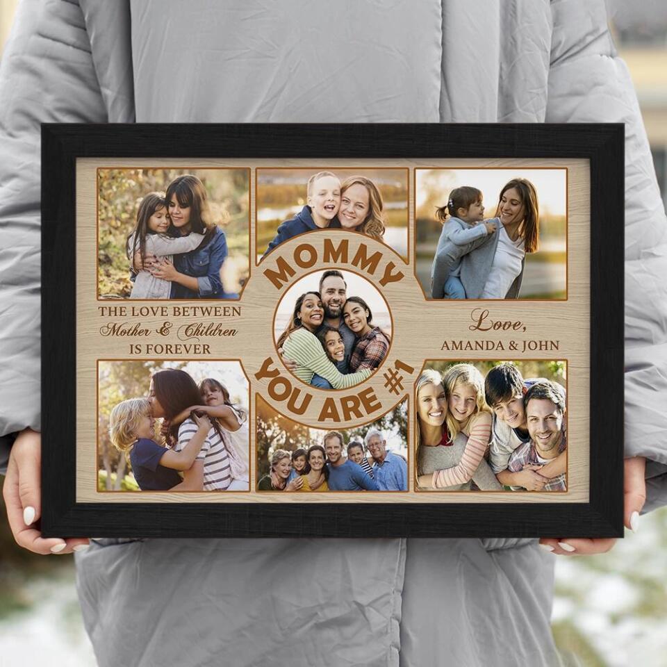 Mommy You Are Number 1 Custom Canvas Poster Birthday Gift For Mom