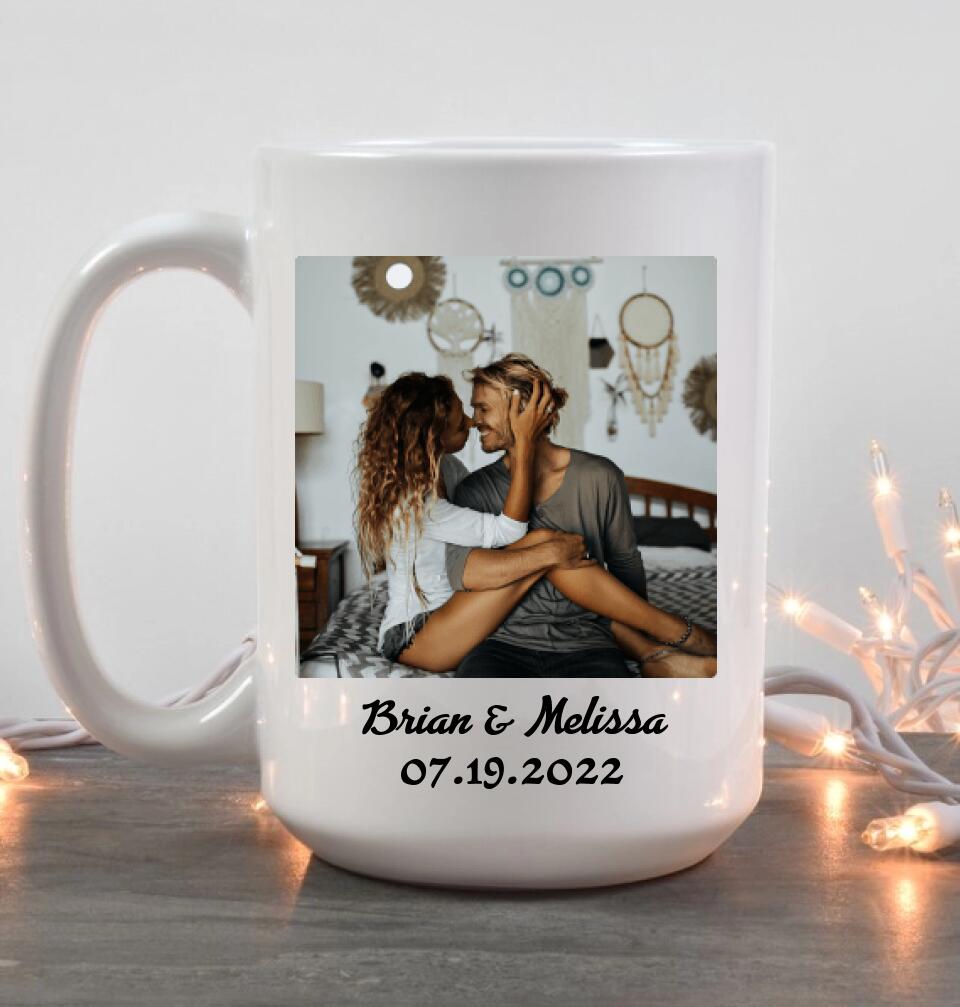 1 Month Of Love - Personalized Mug - Best Anniversary Gifts For Him/Her