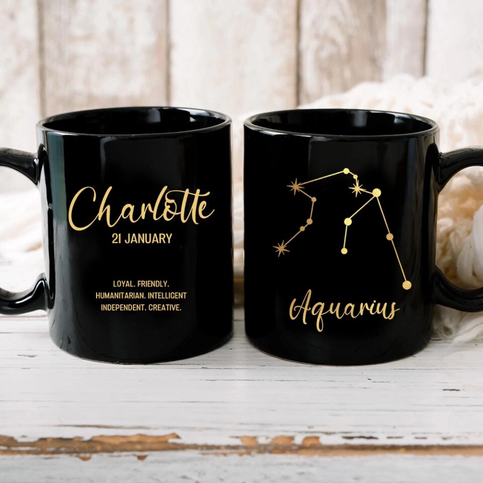 Constellation Star Signs Custom Mug Best Birthday Gifts For Friends