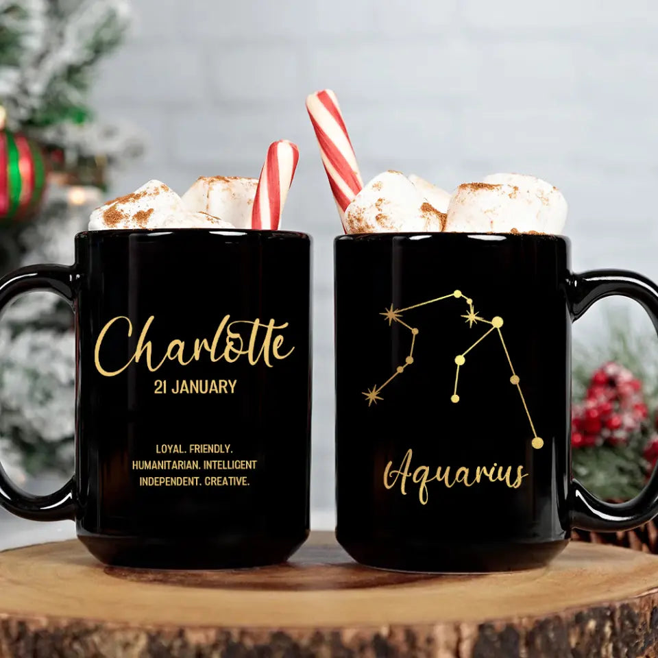 Constellation Star Signs Custom Mug Best Birthday Gifts For Friends