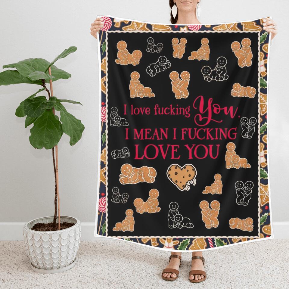I Fucking Love You Blanket | I Fucking Love You Blanket | Loveable