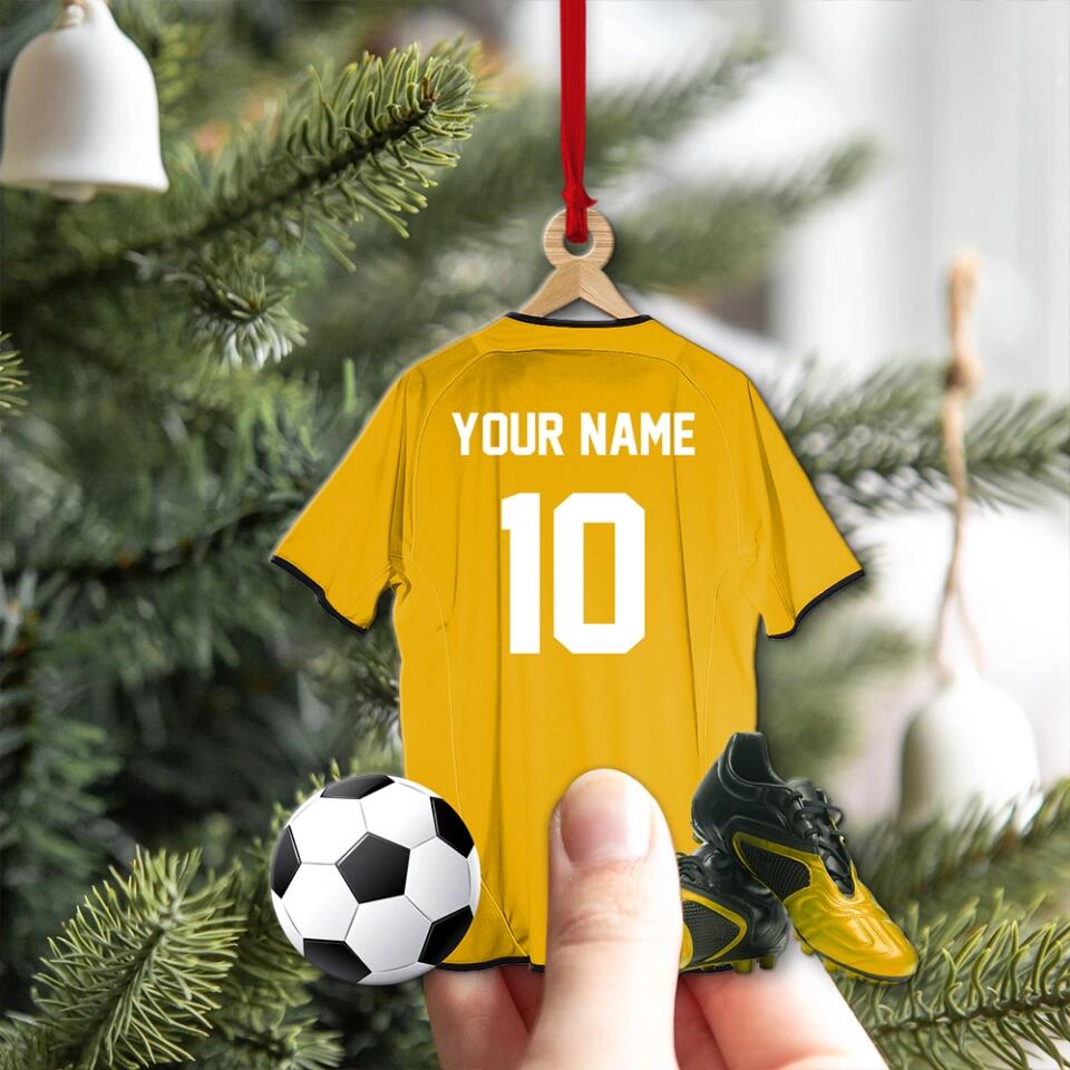 Football Uniform - Personalized Acrylic Ornament - Best Gift For Football Lover For Him On Christmas - 211ICNLNOR235