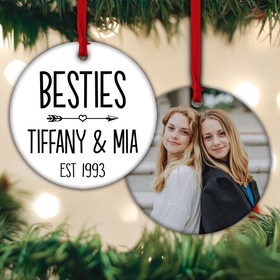 A Job Made Us Coworkers Custom Ornament