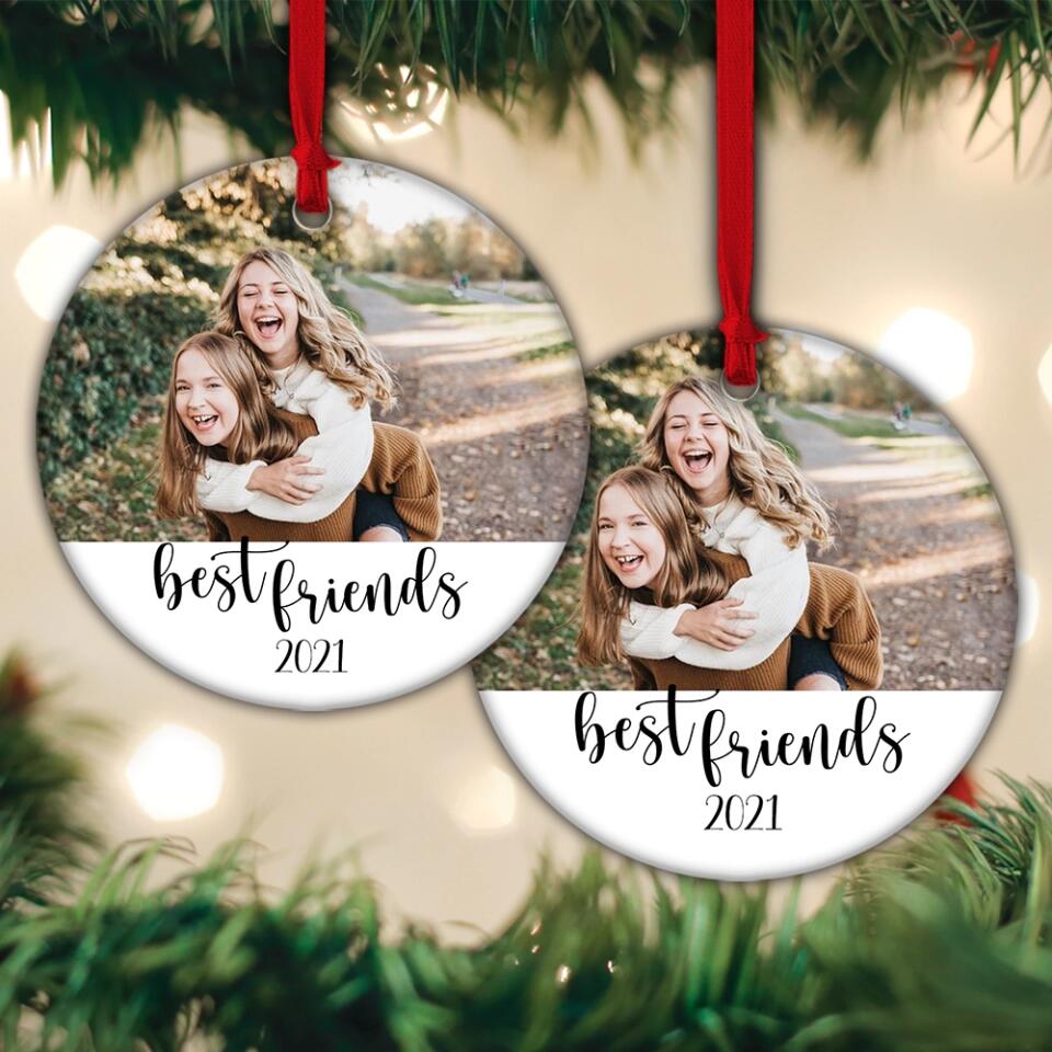 A Job Made Us Coworkers Custom Ornament