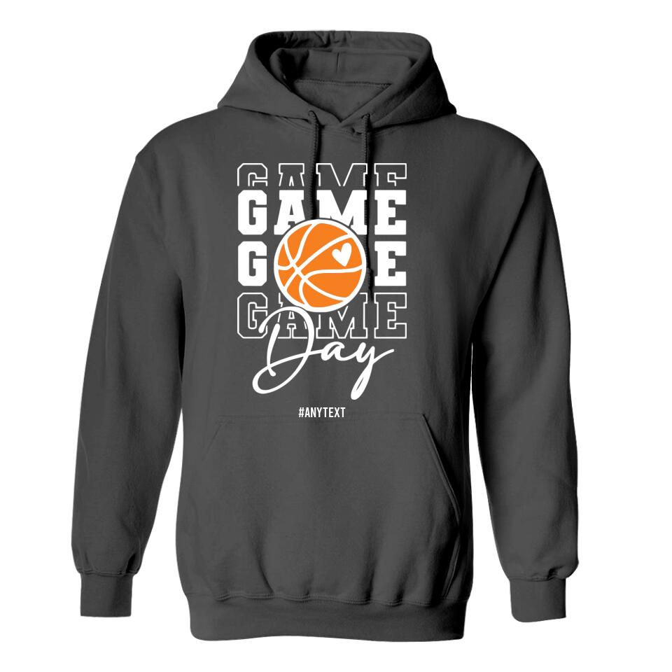Gameday Basketball - Sweatshirt - Hoodie - Basketball Mom Shirt - Basketball shirt for Women Men - Gameday Shirt - for Sport Lover - 212ICNVSSW391