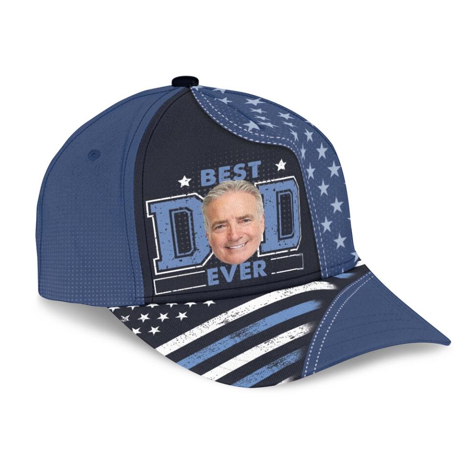 Best Dad Ever - Personalized Classic Cap - Funny Birthday Gift For Dad