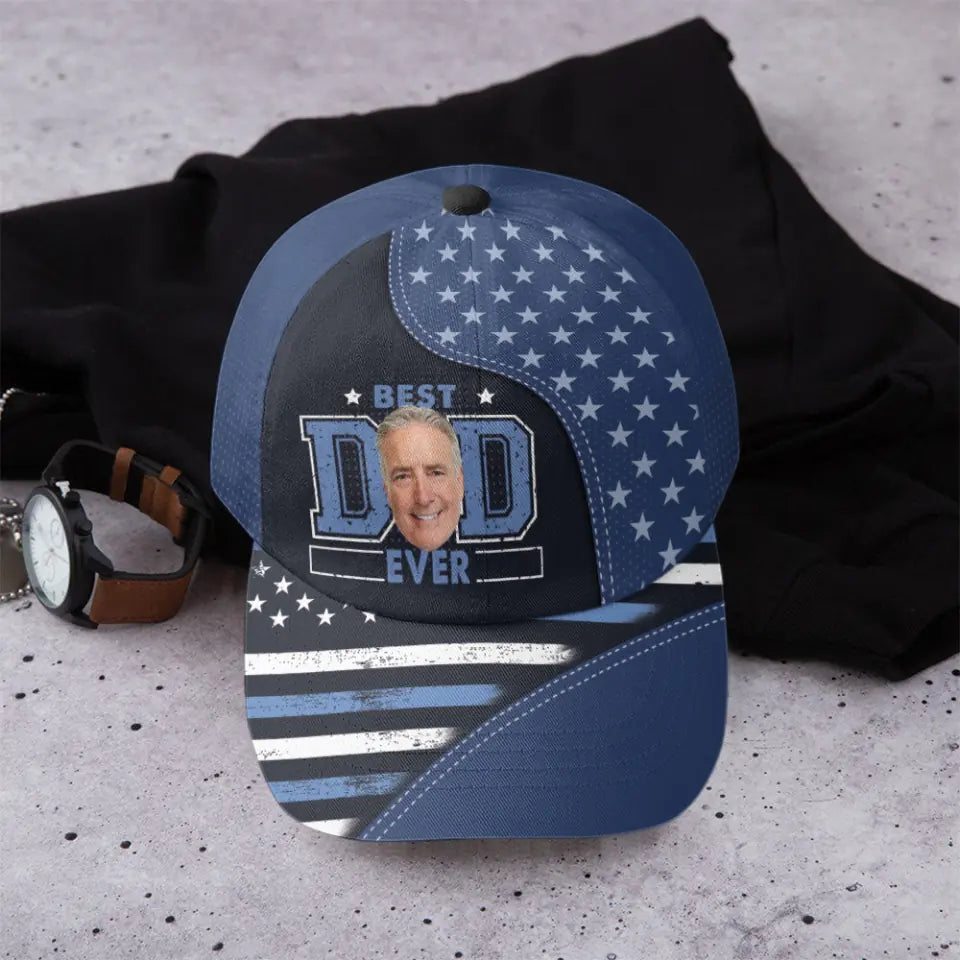 Best Dad Ever - Personalized Classic Cap - Funny Birthday Gift For Dad