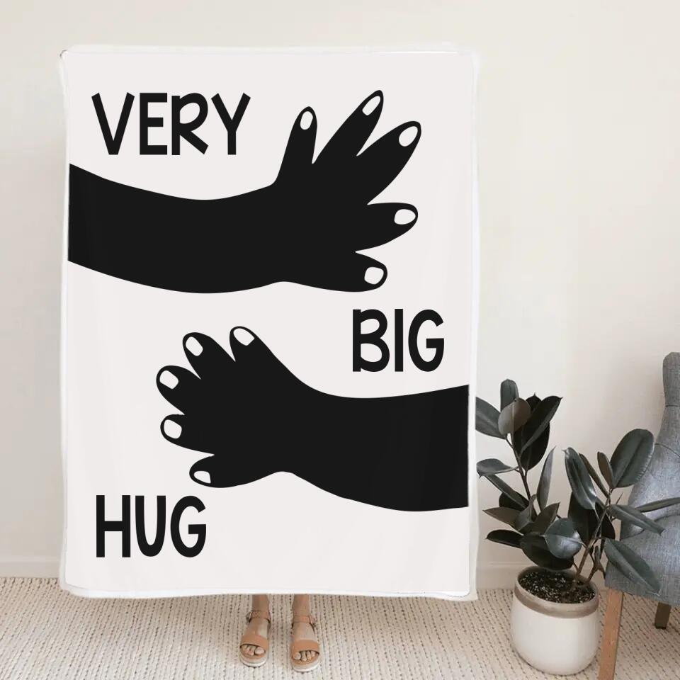Very Big Hug - Special Blanket Virtual Hug - Sorry Gift For Him/Her - Best Cute Gift For Sweetheart