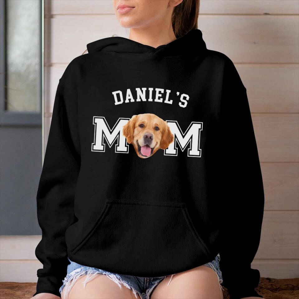 Custom Photo Dog Cat Mom Shirt - Personalized Tshirt Hoodie Sweatshirt - Best Gift For Dog Cat Dad Mom Dog Lovers - 303IHPNPTS337