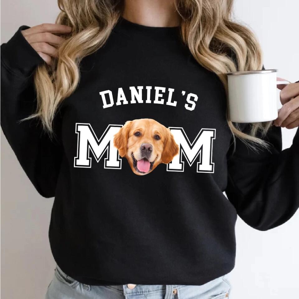 Custom Photo Dog Cat Mom Shirt - Personalized Tshirt Hoodie Sweatshirt - Best Gift For Dog Cat Dad Mom Dog Lovers - 303IHPNPTS337