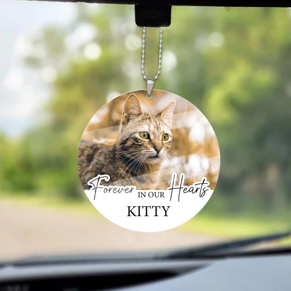 Forever in Our Heart Custom Ornament Memorial Gift For Loss