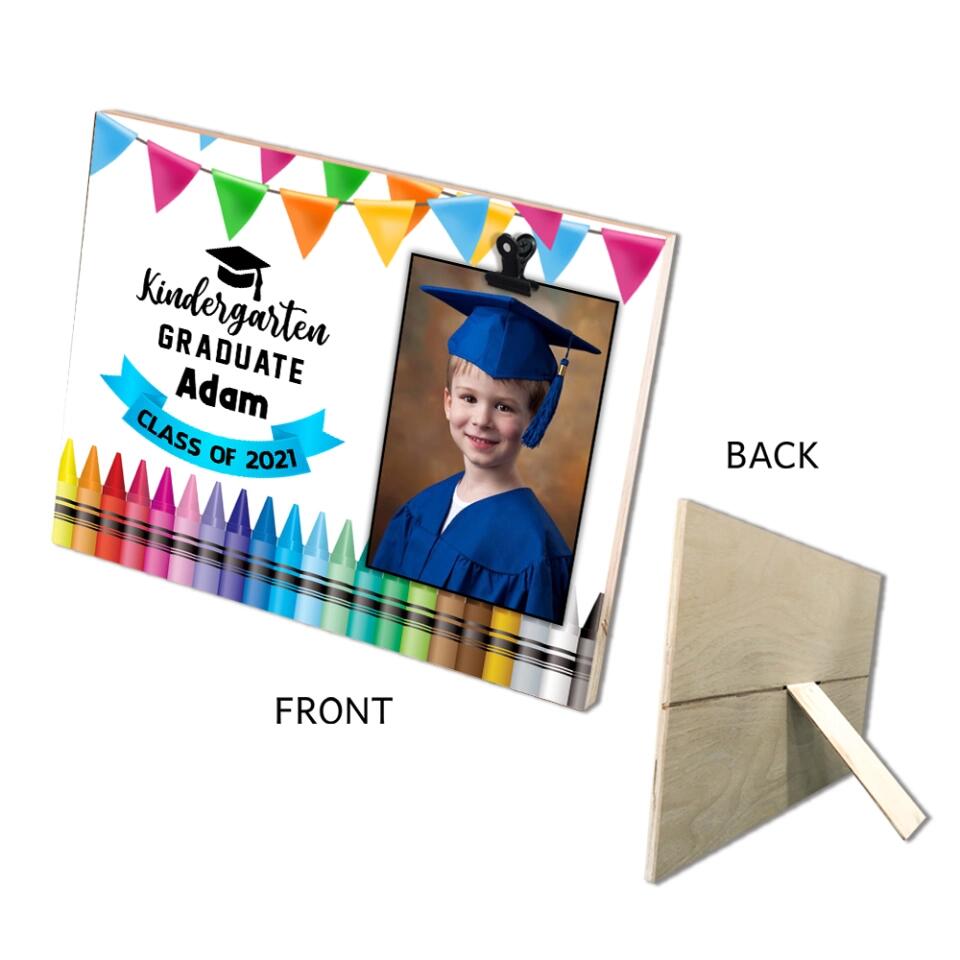 Kindergarten Graduation Class Of 2025 Custom Photo Frame Graduation Gift