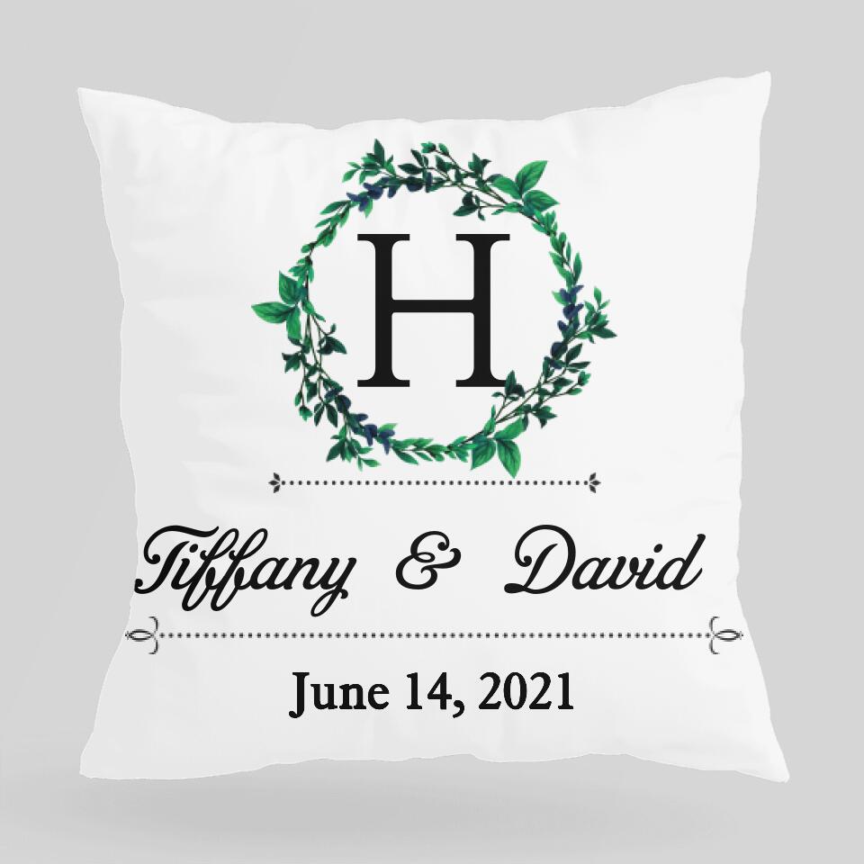 Personalized Anniversary Gift for Him, Birthday Present - 2nd 4th 12th Pillow Gift, Home Decor, Gift for Her - 208IHNTHPI510