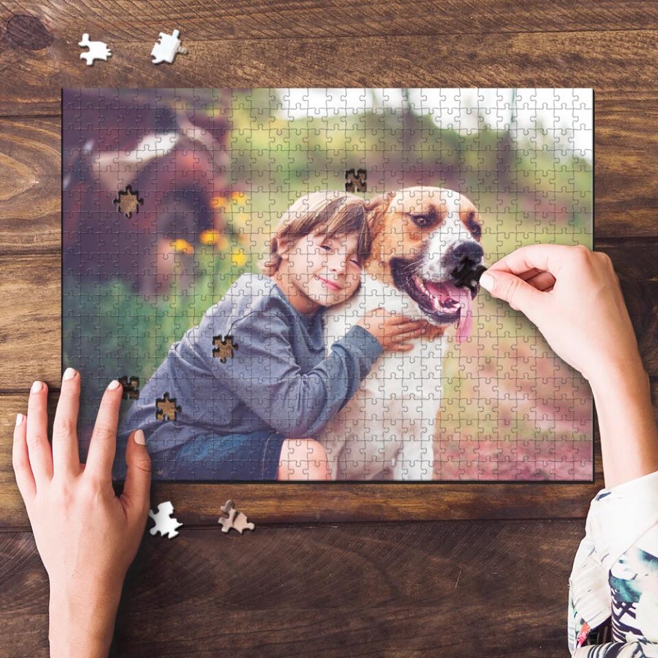Birthday Gift, Wedding Gift, Anniversary Gift, Wedding Gift, Custom Puzzle, Jigsaw Puzzle, Picture Puzzle, Photo Puzzle - Best Gift For Familly Couple Parents Kids - 212IHPVSPZ589