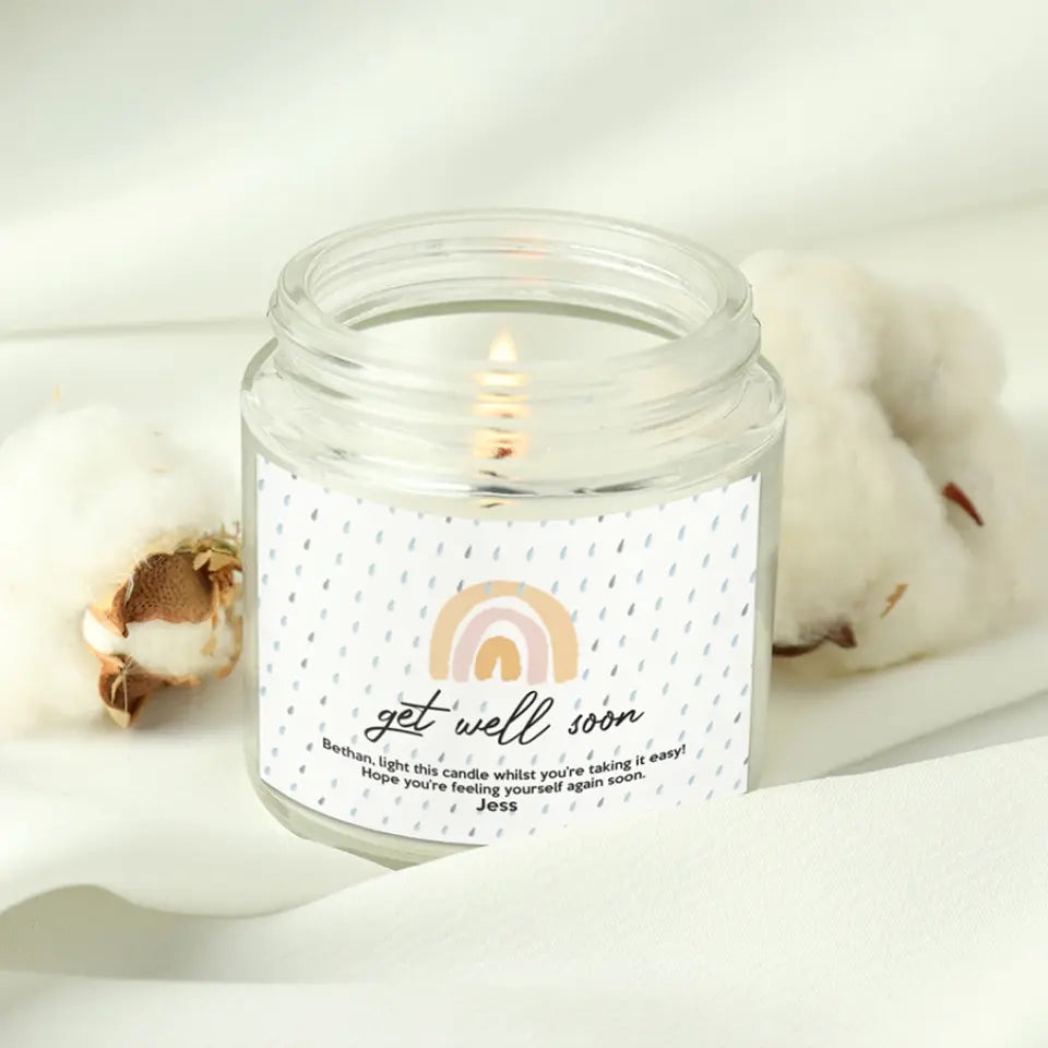 Light This Candle Whilst You're Taking It Easy Personalized Soy Scented Candle