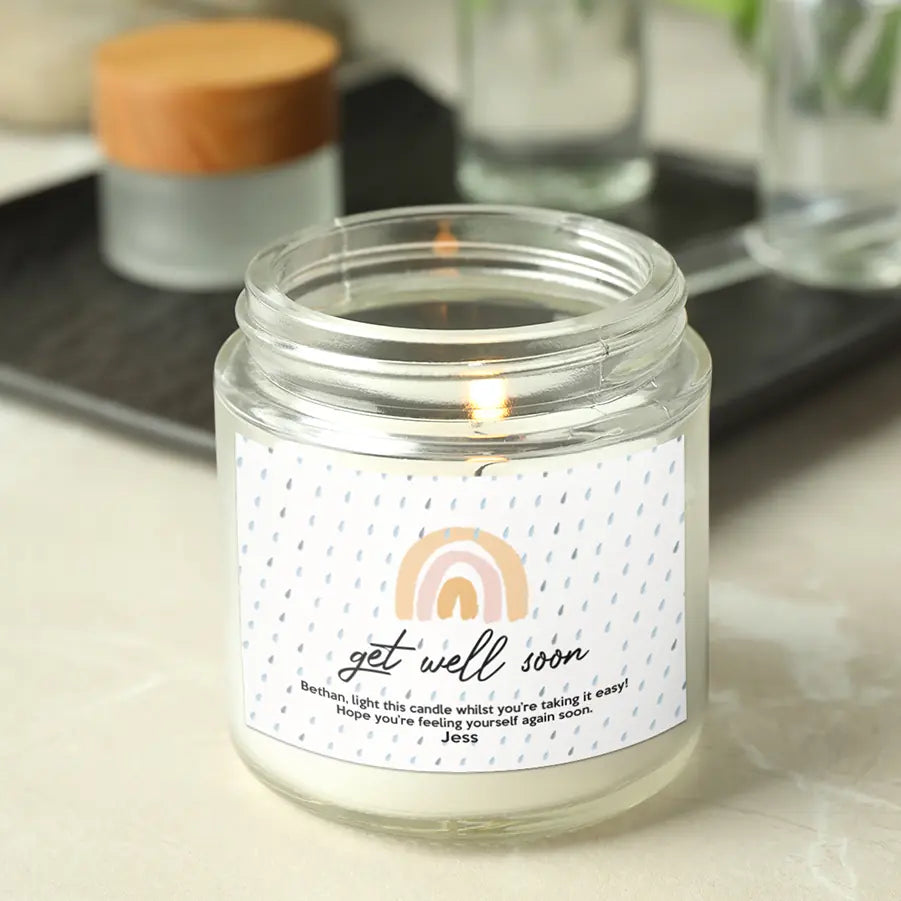 Light This Candle Whilst You're Taking It Easy Personalized Soy Scented Candle