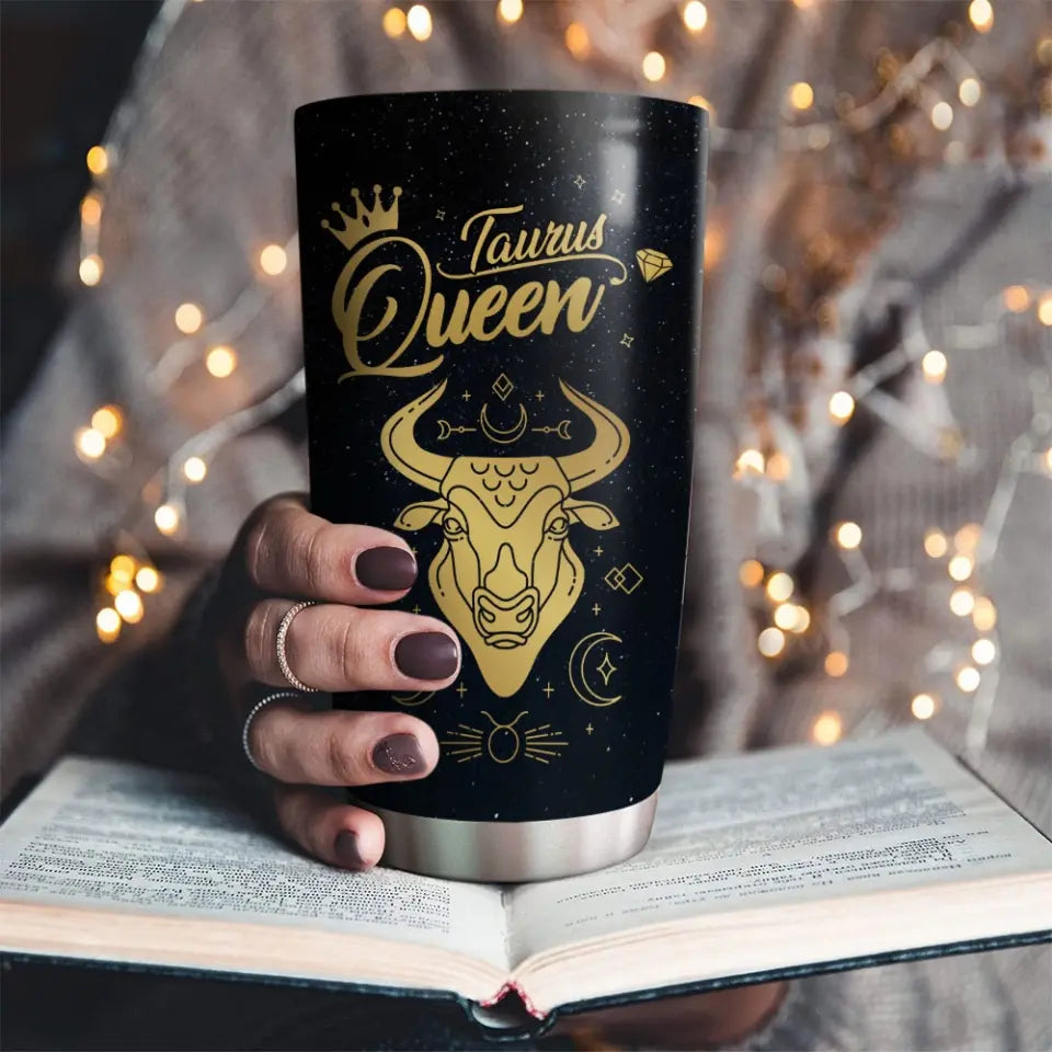 Zodiac Sign In Galaxy Personalized Tumbler