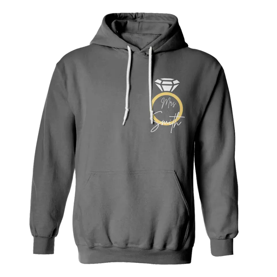 Bride To Be Engagement Ring Future Mrs Custom Tshirt Engagement Gift For Her