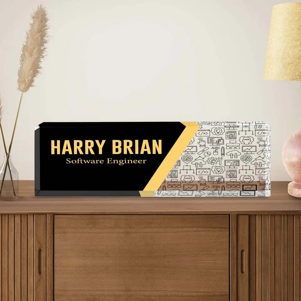 Software Engineer Personalized Acrylic Plaque