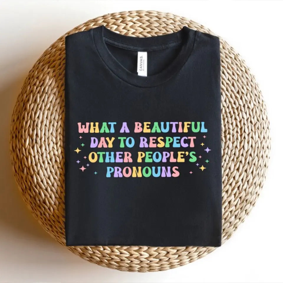 What A Beautiful Day Tshirt LGBT Gift