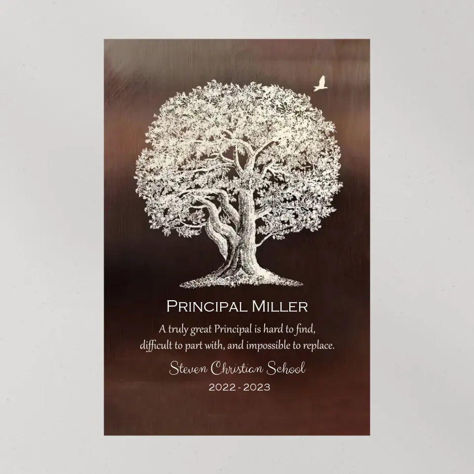 A Truly Great Principal Is Hard To Find - Personalized Canvas - Gift For Principal | 212IHPNPCA775