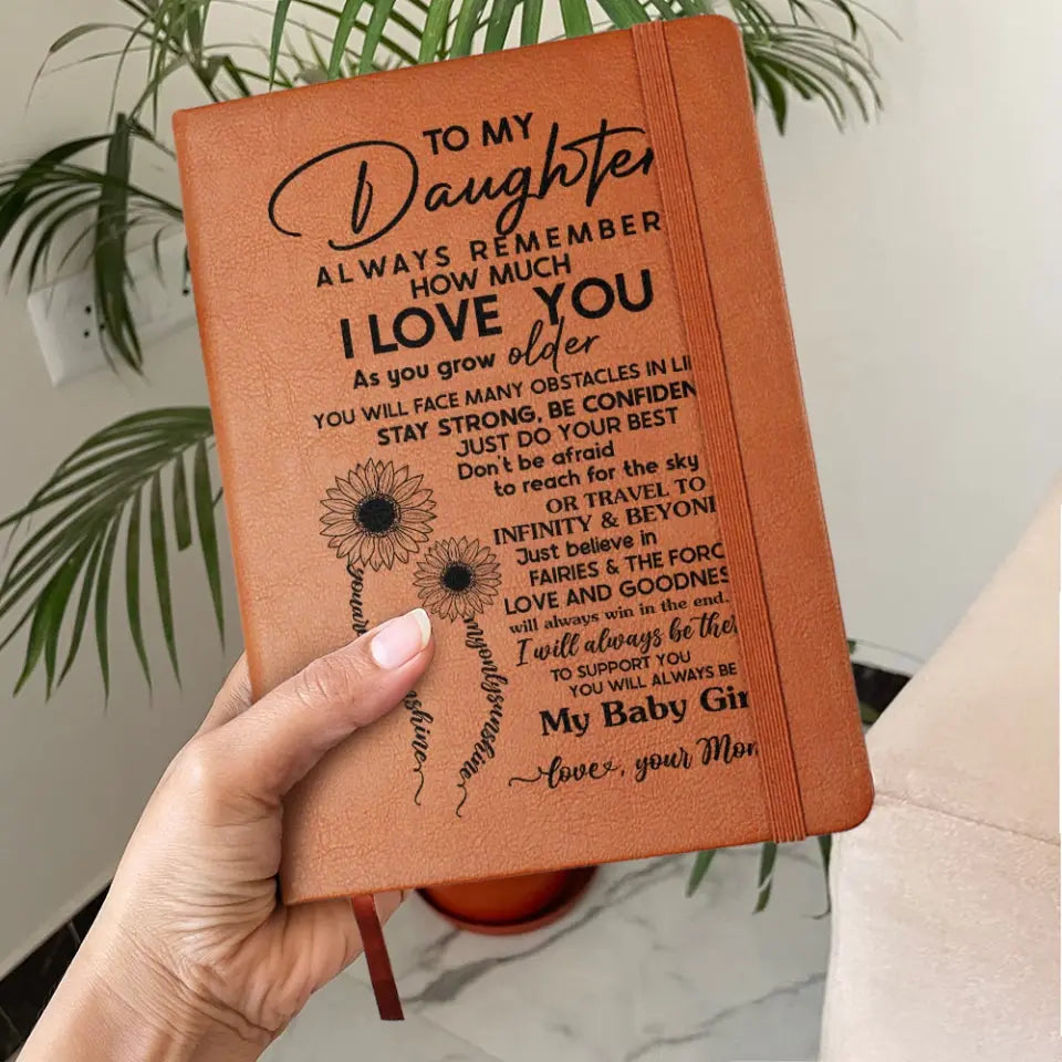 Always Remember How Much I Love You Personalized Journal