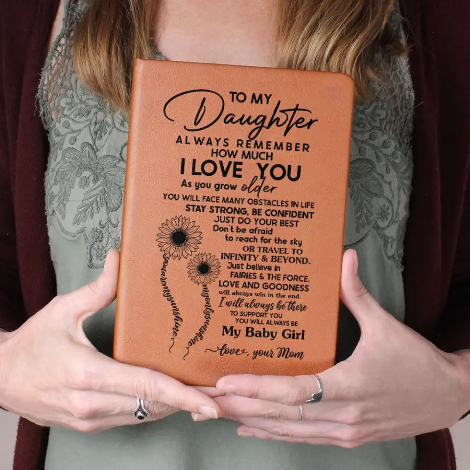 Always Remember How Much I Love You Personalized Journal