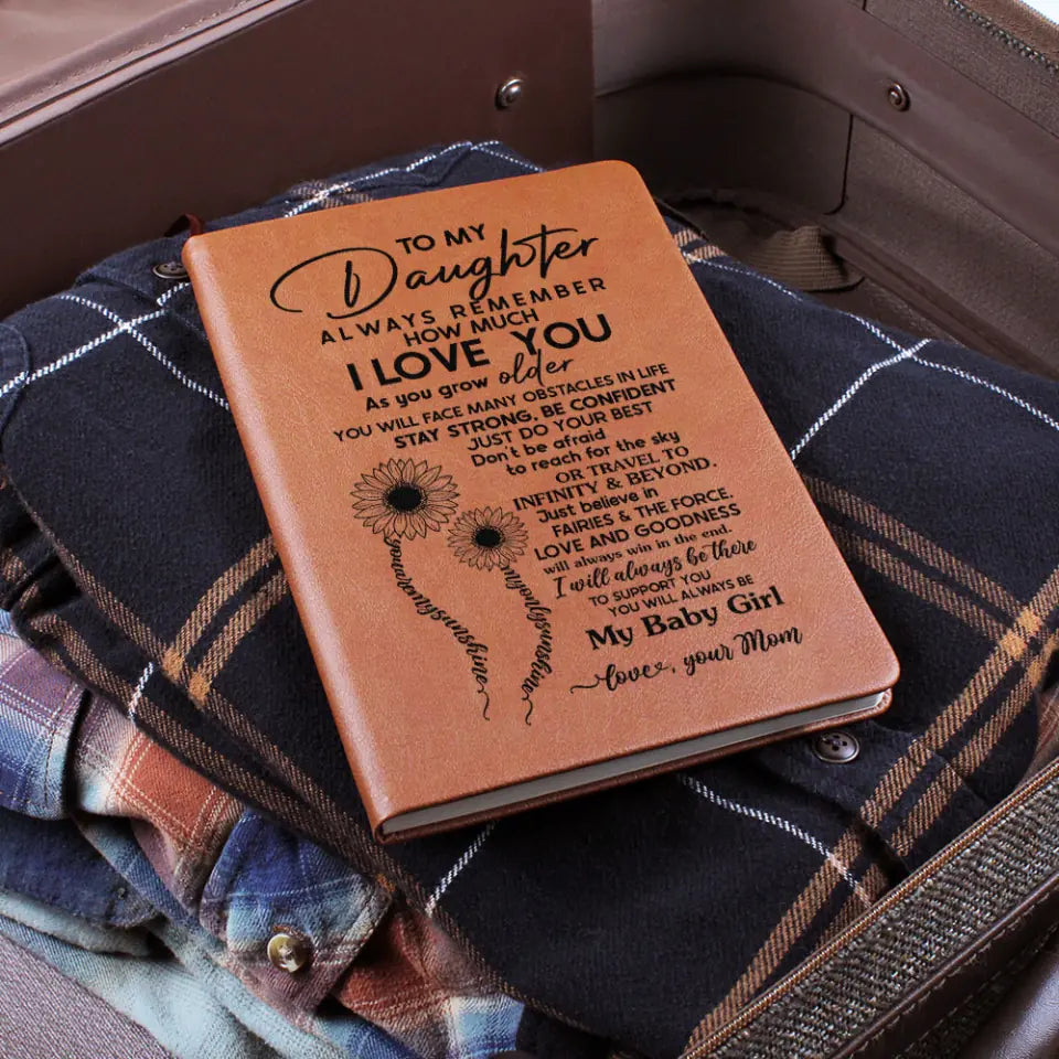 Always Remember How Much I Love You Personalized Journal