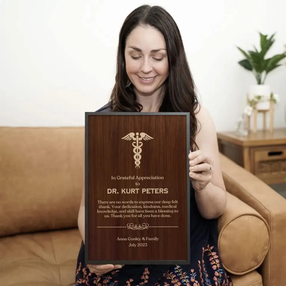 In Grateful Appreciation - Personalized Canvas/Poster - Gifts For Dentist/Medical Student
Pharmacy | 307IHPLNCA845