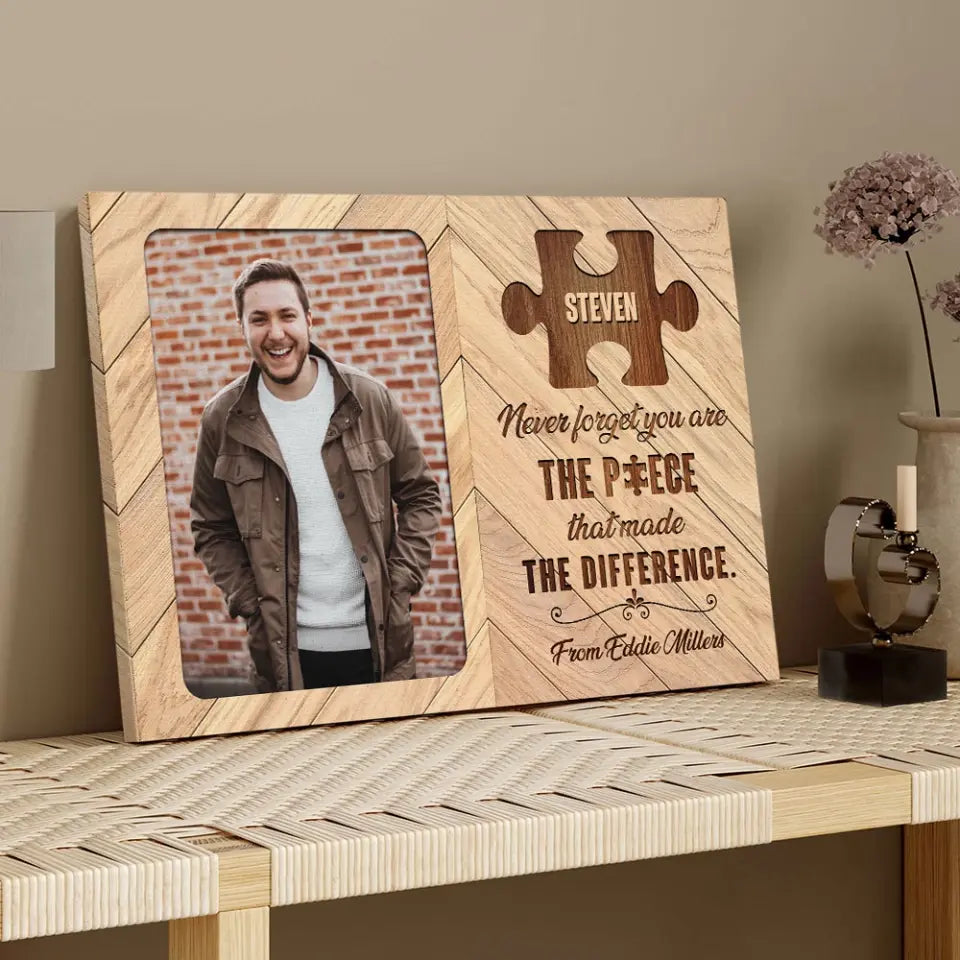 You Are The Piece - Personalized Canvas/Poster - Retirement Gift | 308IHPLNCA403