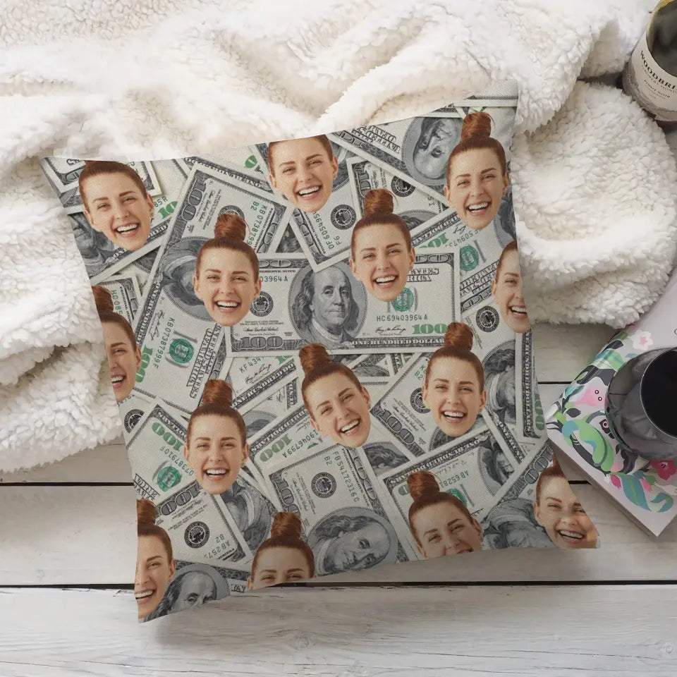 Funny Custom Face - Personalized Pillow