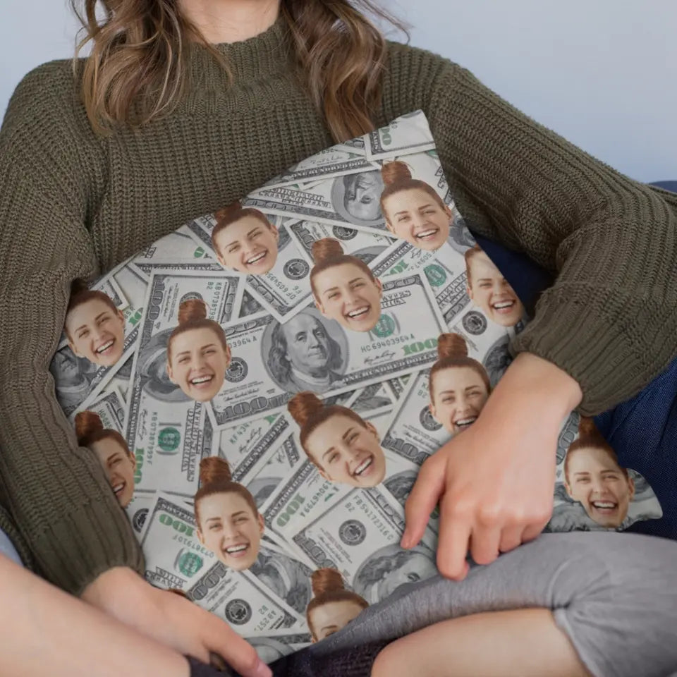 Funny Custom Face - Personalized Pillow