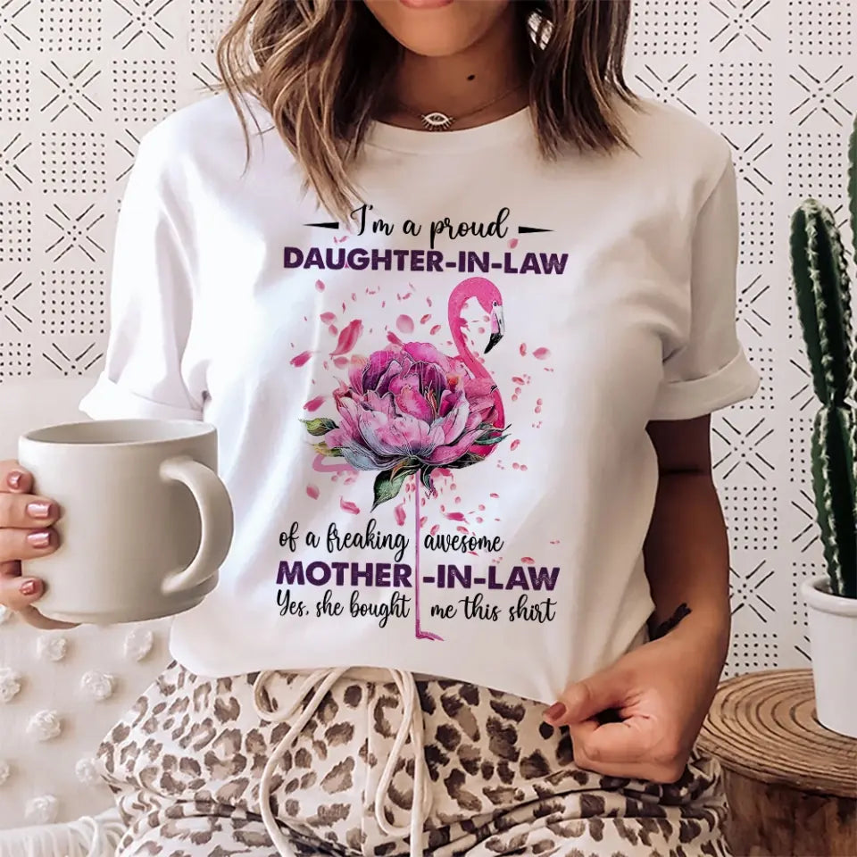 I'm A Proud Daughter-in-law - Sweatshirt Shirt - Gift For Daughter-in-law | 308IHPNPTS993