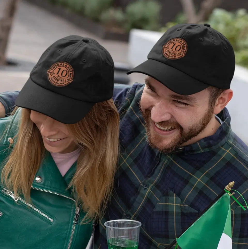 Our Journey Together Custom Cap Anniversary Gift For Couples