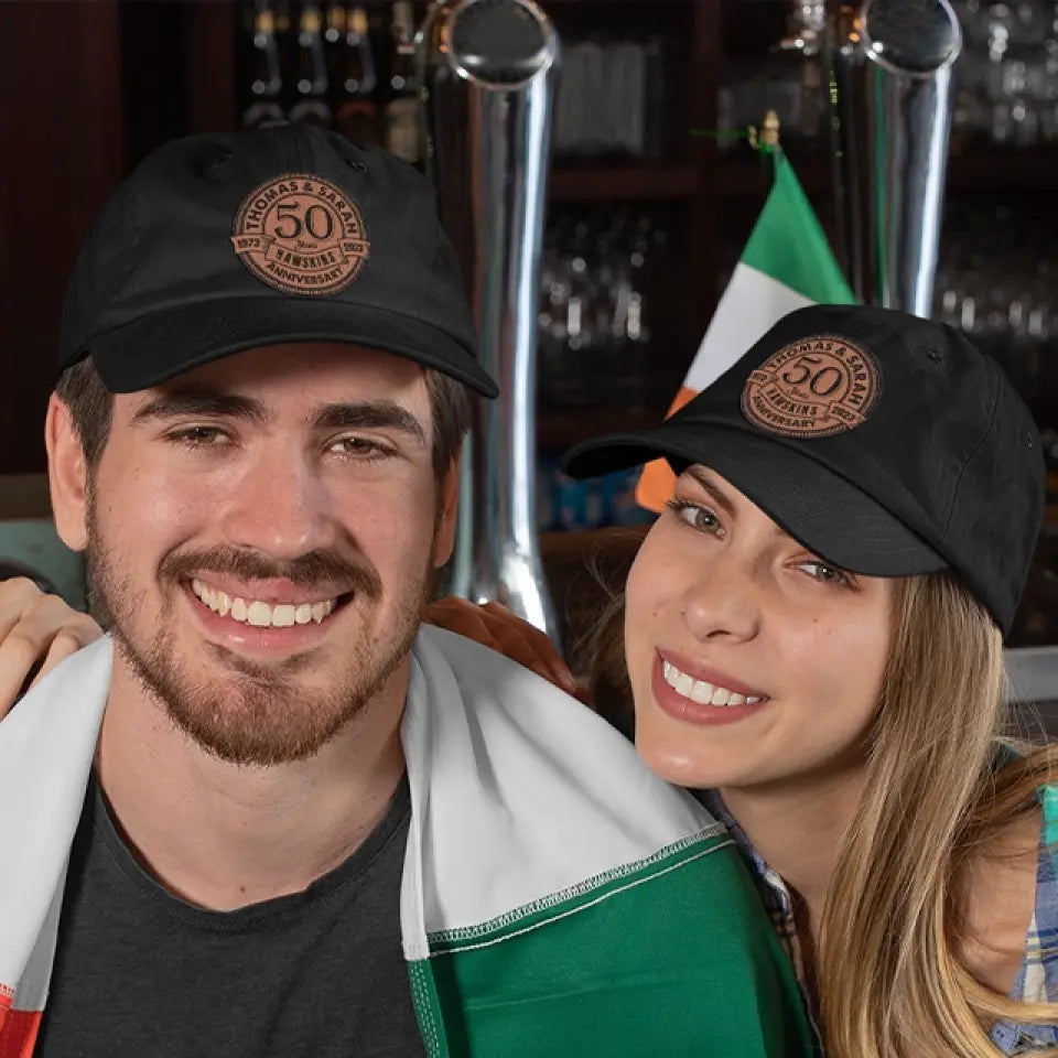 Our Journey Together Custom Cap Anniversary Gift For Couples