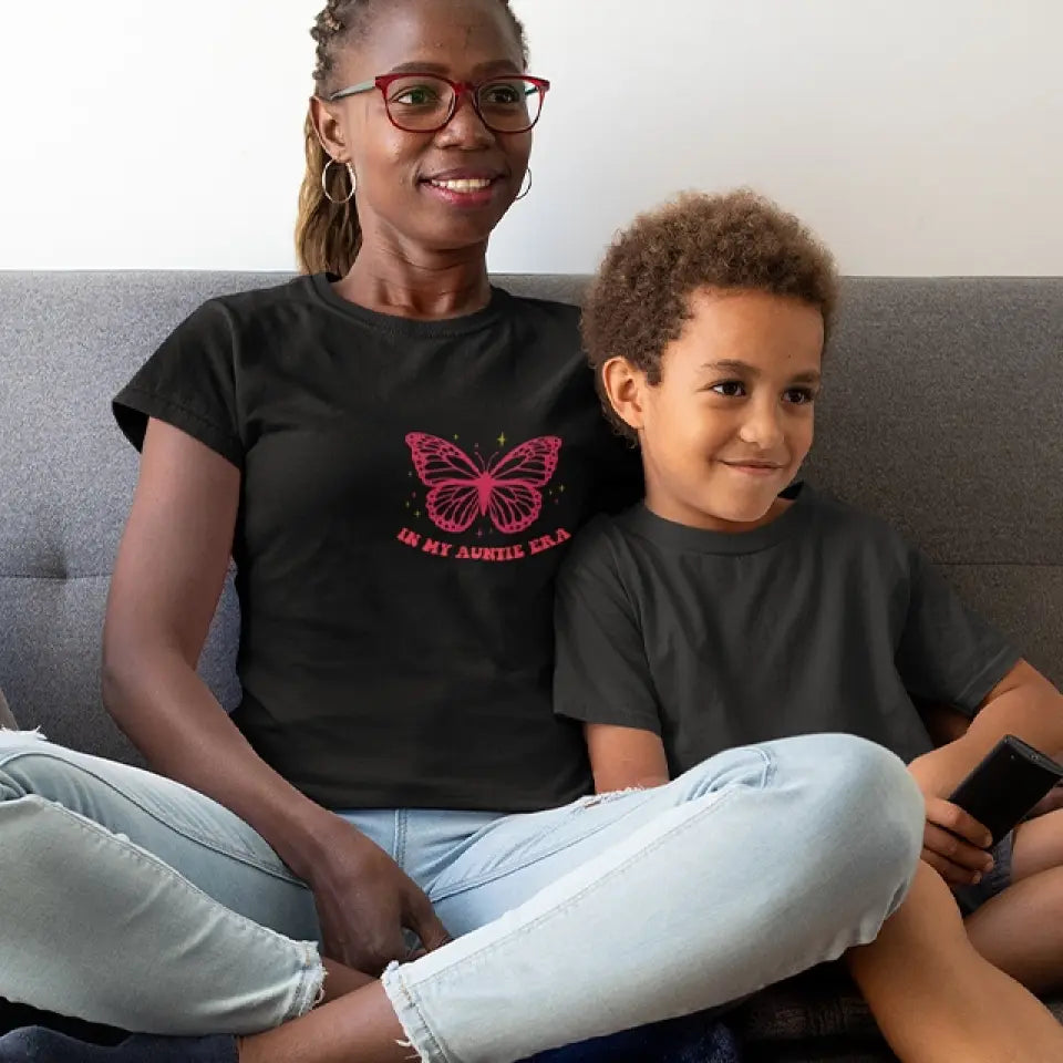 In My Auntie Era - T-shirt Two Sides - Gift For Aunt