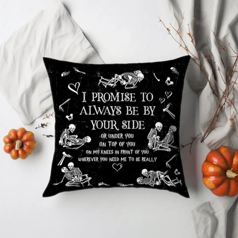 I Promise To Always Be By Your Side - All Over Print Pillow