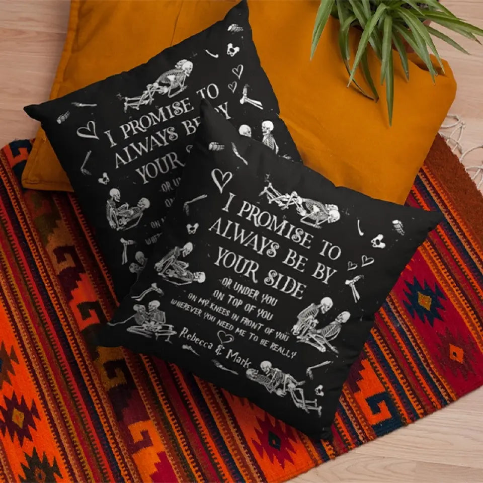 I Promise To Always Be By Your Side - All Over Print Pillow