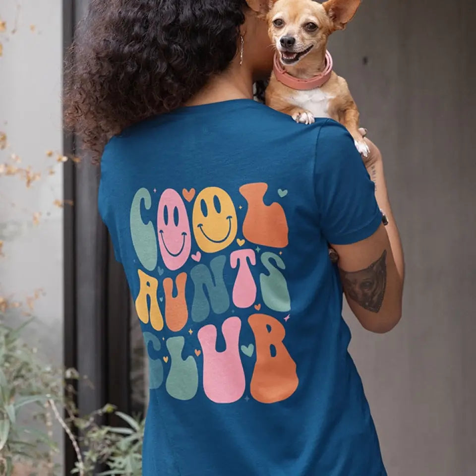 Cool Aunts Club Sweatshirt Birthday Gift For Aunts