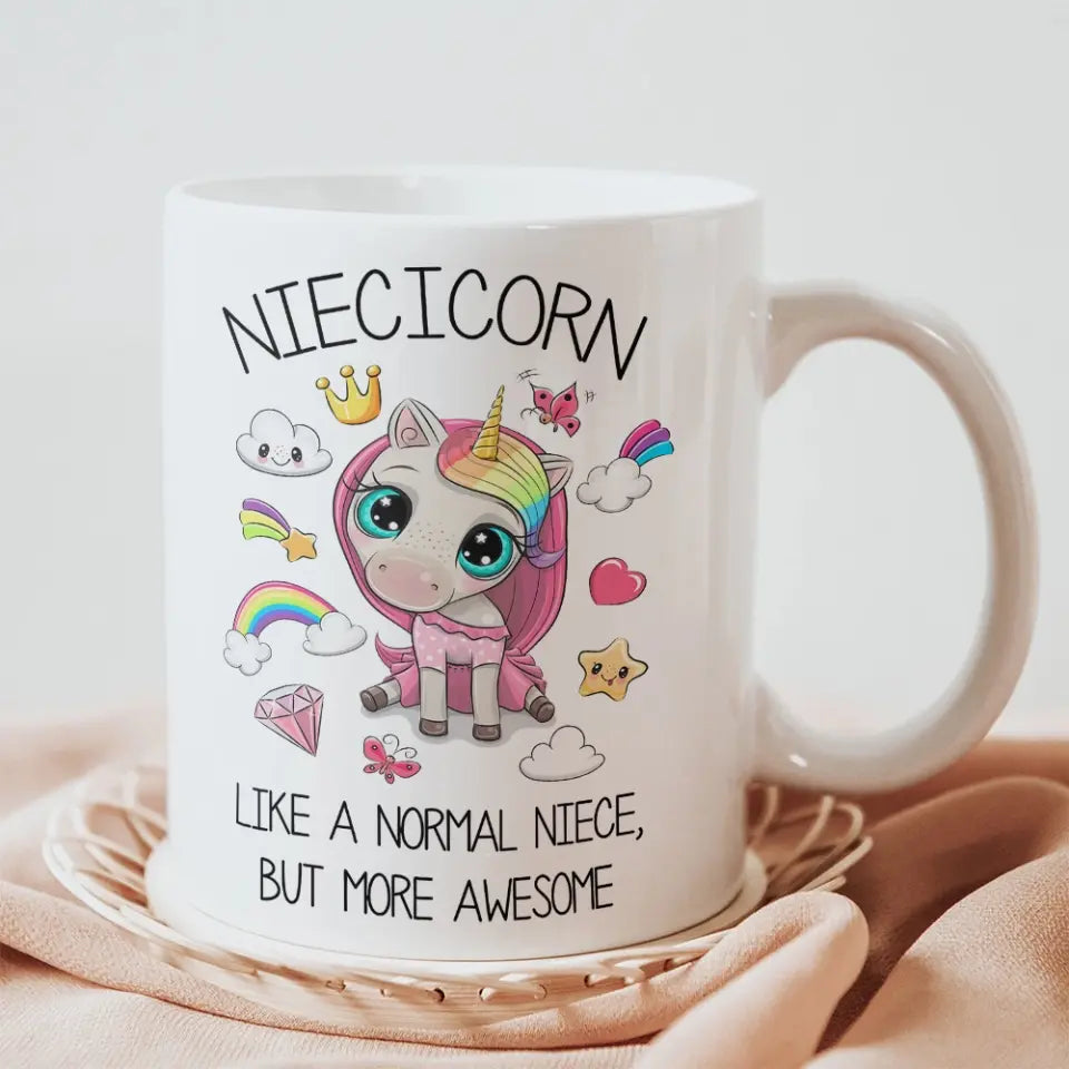 Niecicorn Niece Mug White Mug