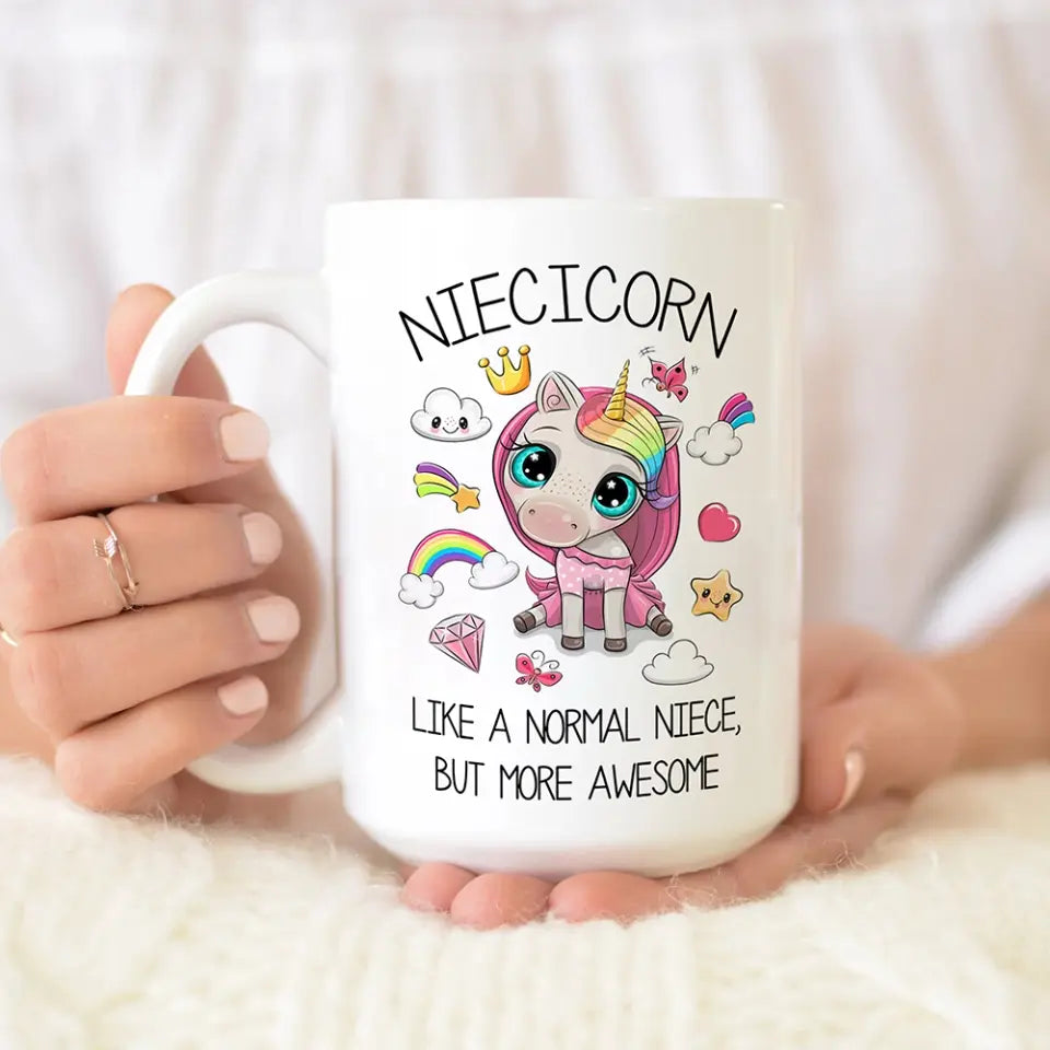 Niecicorn Niece Mug White Mug