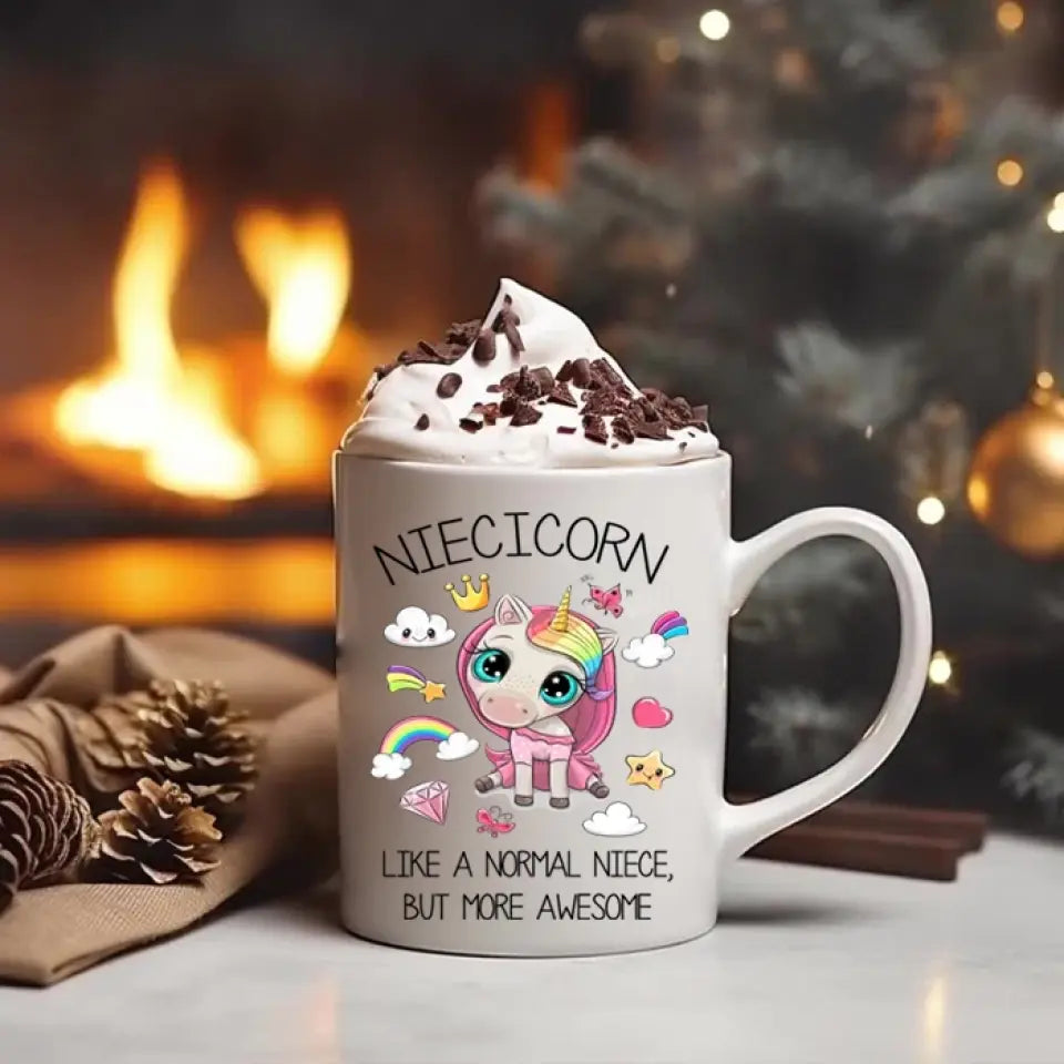 Niecicorn Niece Mug White Mug