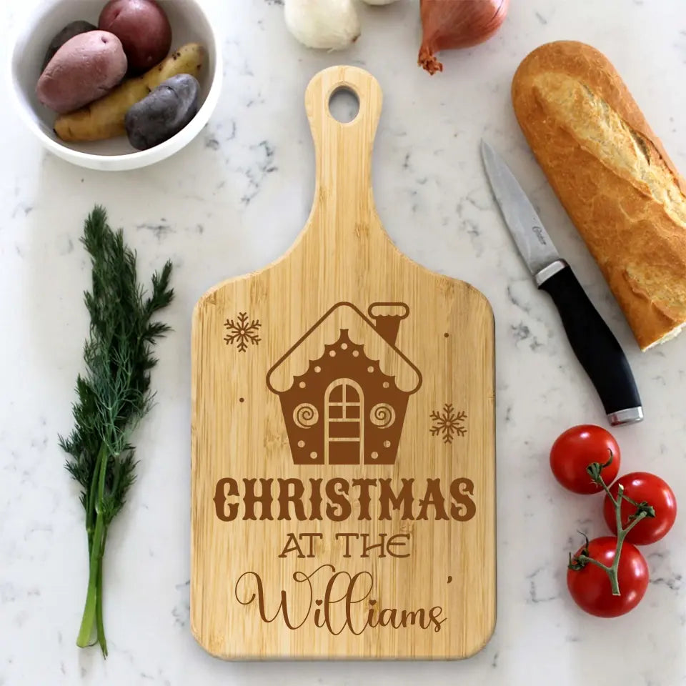 Have Yourself A Merry Little Christmas - Housewarming Gifts - Custom Wooden Cutting Board - Christmas Gift